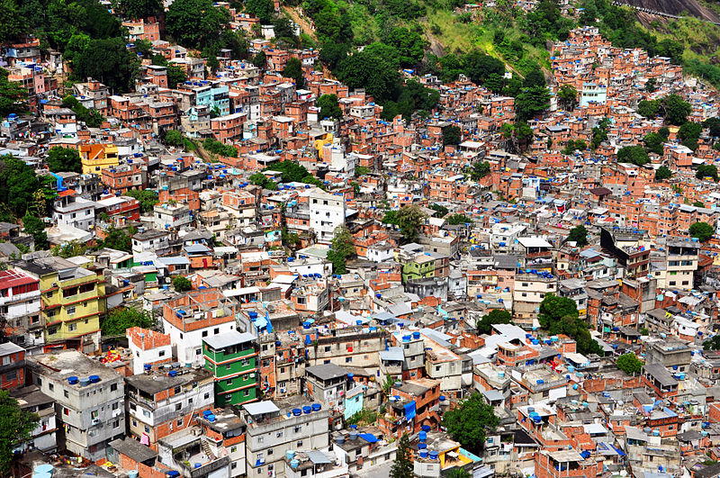 Rocinha Rio De Janeiro's biggest favela As Brazil prepares itself to host